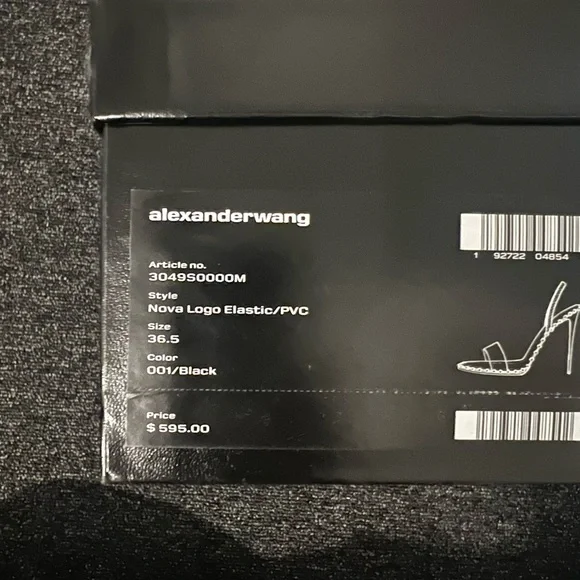 Nova logo Alexanderwang shoe, only wore twice in great condition.